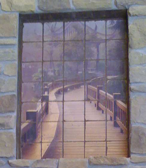 Tumbled Tile Art Picture